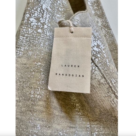 Lauren Manoogian Foil Bag in Silver Carrara - Picture 11 of 14